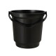 Balde 20lts con asa GRIS OSCURO