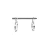 Caravanas Aro Calado - Plata 925 - CA4194 sinpiedra