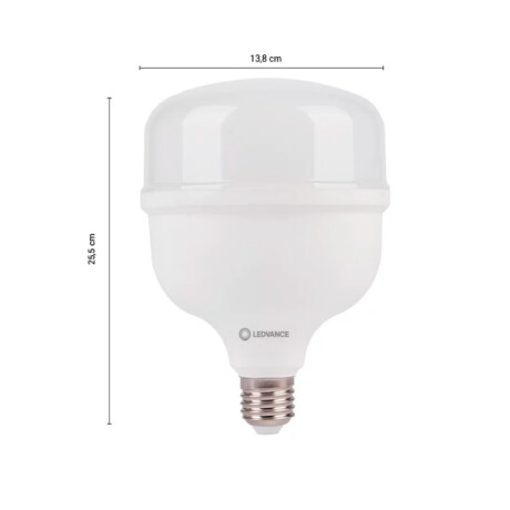 LAMPARA LED HW T 65W LEDVANCE 6500K E27 + E40 Lámpara LED LEDVANCE OSRAM T 65W E27+ Adapt 6500K Luz Fría