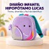 Mochila Infantil Térmica Marcus & Marcus Para Comida Violeta 1