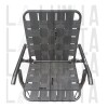Silla Playera Reposera Descansar Aluminio Reforzada Liviana 80048 Color Negro Silla Playera Reposera Descansar Aluminio Reforzada Liviana 80048 Color Negro