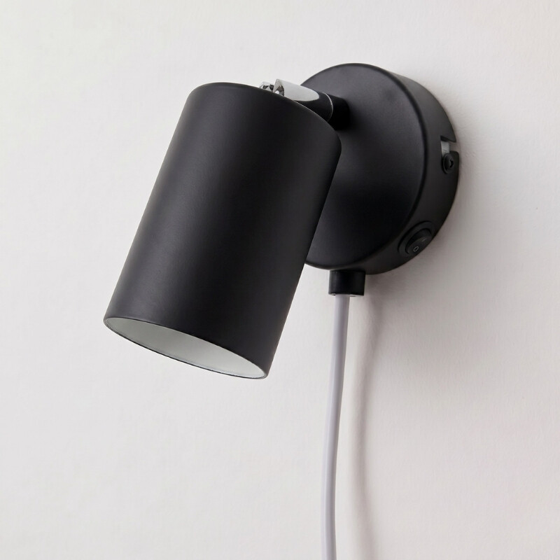 ARTEFACTO BOLD DE ADOSAR ORIENTABLE Luminaria de Pared Bold Negro