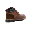 Country Calzado Bota Casual Hombre Acordonado C/cierre - Marron Marron