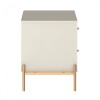 Mesa de Luz Jasper White Gloss