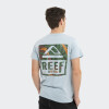 Remera Reef Classic Celeste