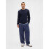 V-FA25 SOLID CORE CREW NEW CLASSIC NAVY 2