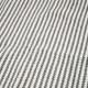 Alfombra con flecos 69x114cm NATURAL Y NEGRO