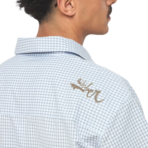 Camisa Quiksilver Choppy - Celeste Camisa Quiksilver Choppy - Celeste