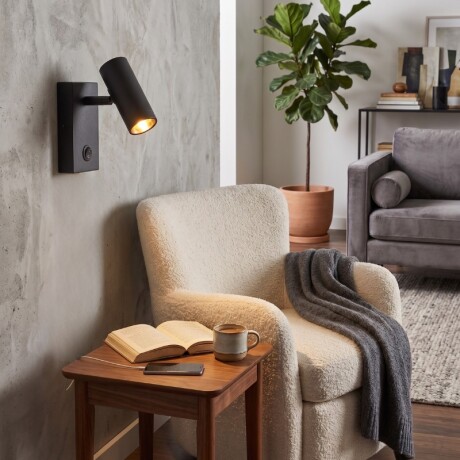 NANO ARTEFACTO DE PARED MADISON ORIENTABLE Lámpara De Pared Nano Madison Orientable Negro