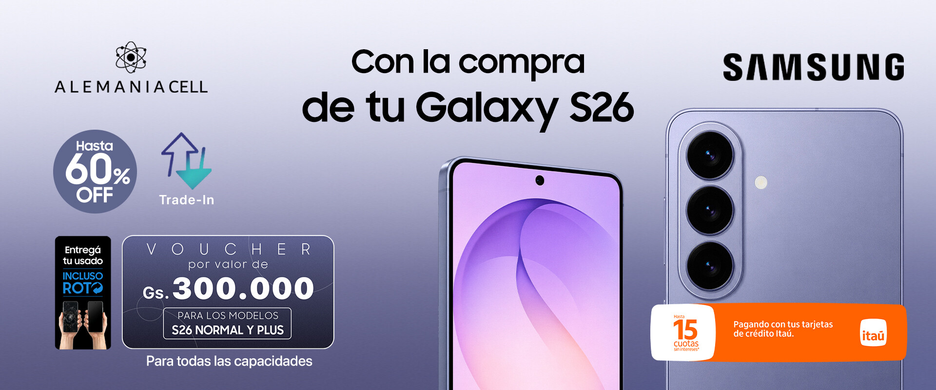 Samsung s26 y s26 plus