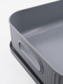 CAJA ORGANIZADORA CON TAPA GRIS