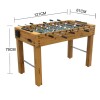 Futbolito de mesa de madera de 122 × 60 × 80 cm Futbolito de mesa de madera de 122 × 60 × 80 cm