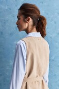 CHALECO MALDIVAS Beige