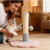 Rascador Para Gatos Huella ROSA