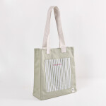 Bolso Verano Jade Rayas Verde