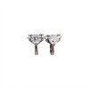 Caravanas Corazón-Plata 925-Piedra Zirconia-CA3144 conpiedra