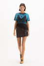 REMERA LACE Negro
