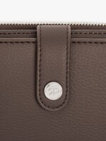 Cartera Con Textura S marron