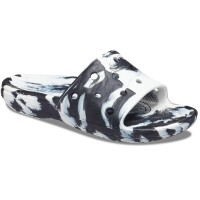 Sandalias Crocs Classic Marbled Blanco