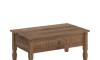 Mesa de centro - Linea Mexicana - 95x50cm Oscura