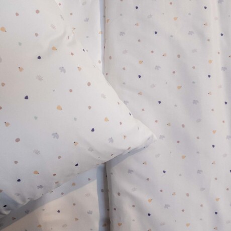 JGO SÁBANAS FIBRA SUAVE BIRDS POLIESTER BEIGE, 1P