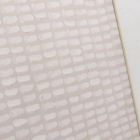 CUADRO ICE I, 100X100, NATURAL/BEIGE PAPEL H1HCA250087B