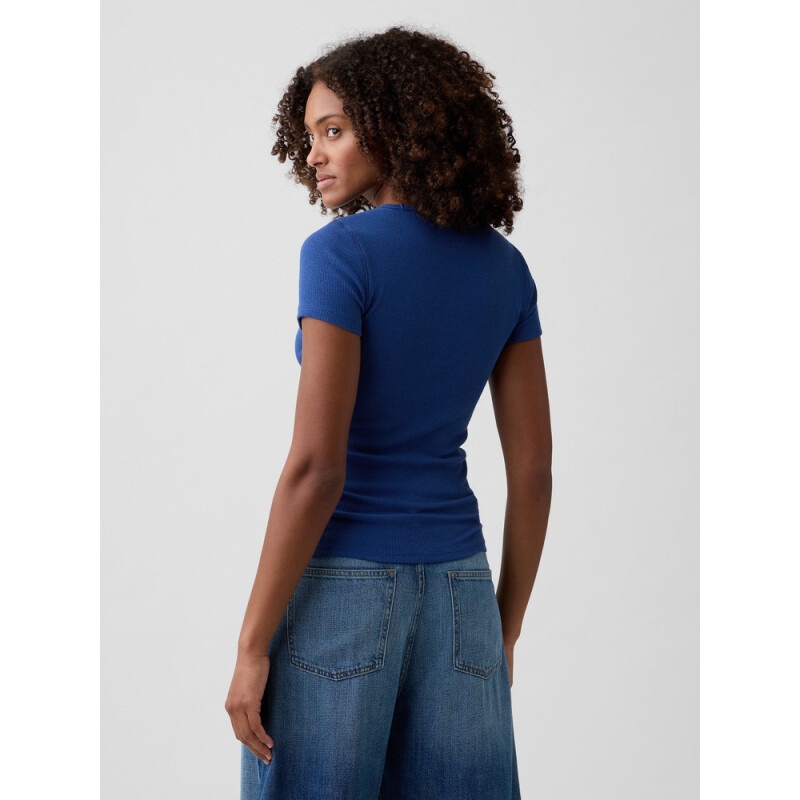 FRCH SS MOD 2X2 LOGO TEE BLUE TRACK
