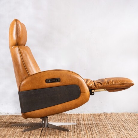 Sillón Reclinable Cuero Savoy U