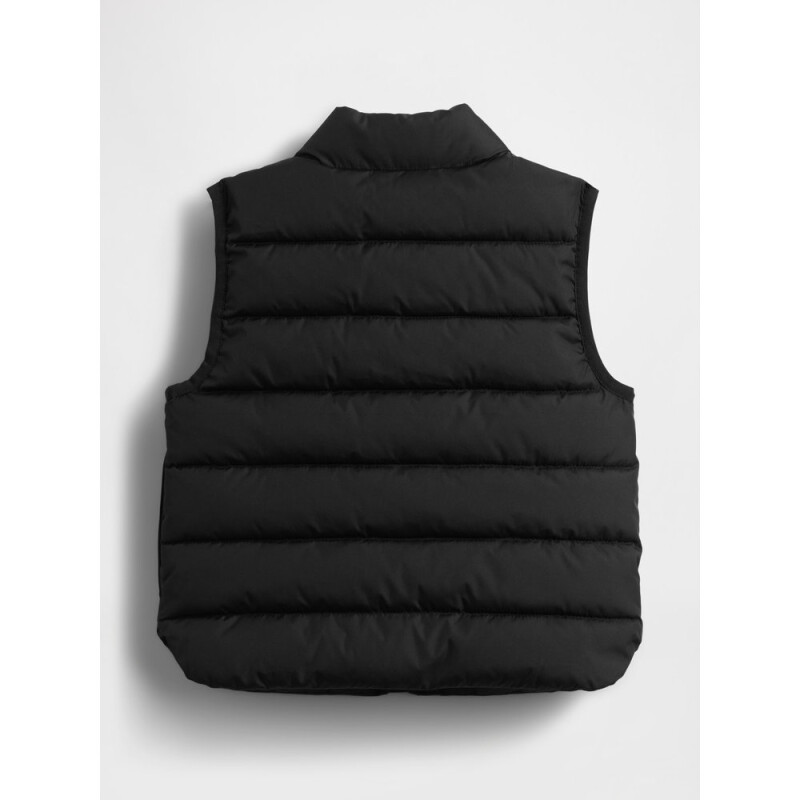 V-FRCH PUFFER VEST BLACK 1