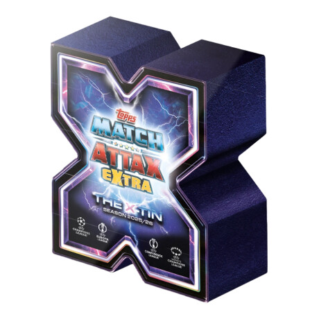 Topps Match AttaX Extra - The X-Tin 2025/26 - 60 tarjetas Topps Match AttaX Extra - The X-Tin 2025/26 - 60 tarjetas