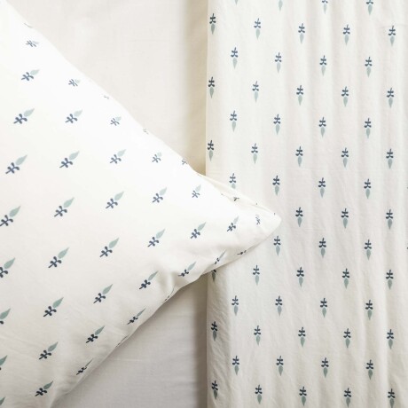 JGO SÁBANAS STRIPE, 2 PLAZAS ALGODON 180H GARMENT WASHED