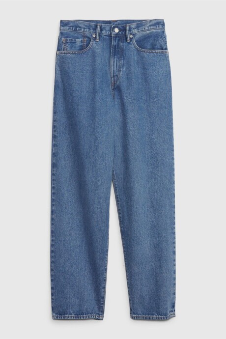 Jean Baggy Hombre Medium Wash