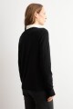 Cardigan básico negro
