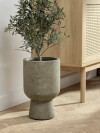 Maceta SOLVI Ø25xA40cm verde Maceta SOLVI Ø25xA40cm verde