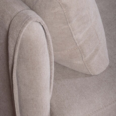SOFÁ C/CHAISE MÁS DE 4 CUERPOS TELA NATURAL-BEIGE AMALFI BEIGE