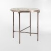 Mesa Auxiliar CELLINI Blanco - -