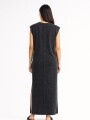 VESTIDO IVERELLE GRIS OSCURO