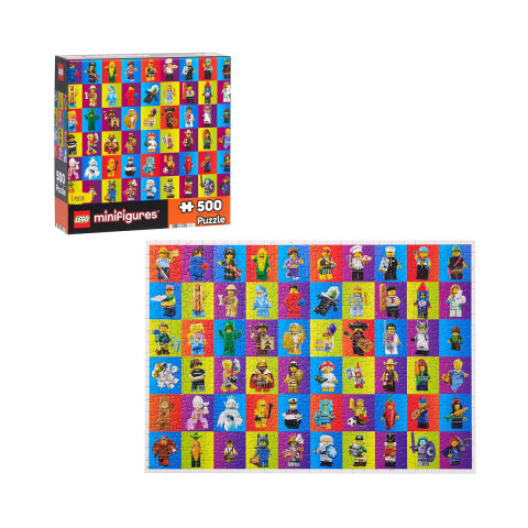 Puzzle Diseños Surtidos LEGO Minifiguras 500 Piezas U