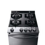 Cocina 4 hornallas clear tech acero inoxidable Cocina 4 hornallas clear tech acero inoxidable