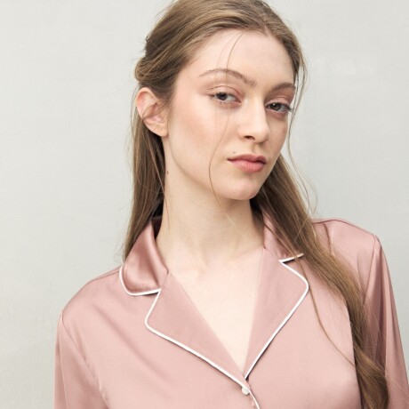 CAMISA GINGER Rosa Tostado