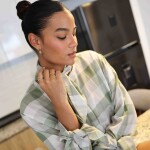 BLUSA ZARA OLIVO