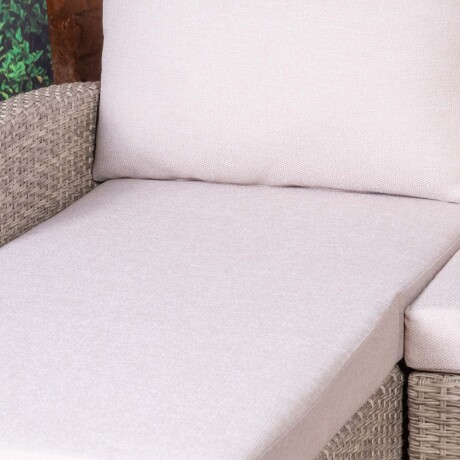 SET DE LIVING EXTERIOR RATTAN-SINTETICO NATURAL-BEIGE COZUMEL