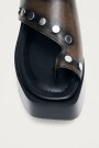 SANDALIA VINTAGE Marron