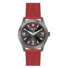 Reloj Swiss Alpine Military Combat Pro 7056.1876 para hombre Rojo
