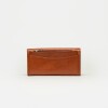 Billetera The Circle en cuero liso Cuoio