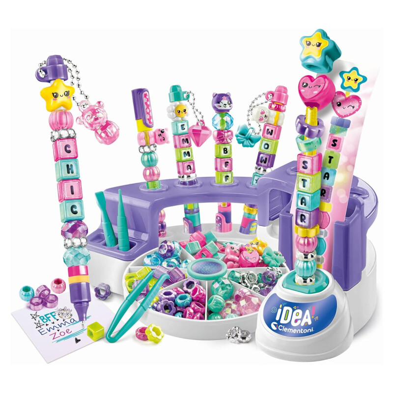 Set de manualidades con cuentas y bolígrafo personalizado Clementoni Set de manualidades con cuentas y bolígrafo personalizado Clementoni