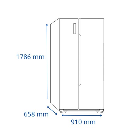 Heladera SBS 442 L James RJ 35 M SBSI INOX Heladera SBS 442 L James RJ 35 M SBSI INOX