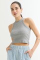 Musculosa cropped GRIS