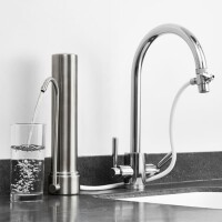 Purificador simple sobre mesada de acero inoxidable Purificador simple sobre mesada de acero inoxidable