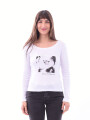 REMERA POISE BLANCO